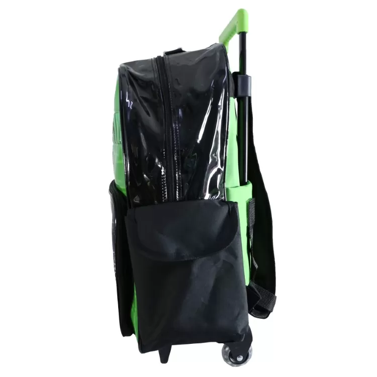 Mochila Escolar Cresko 2026 Minecraft 18" con Carro Art.MI219